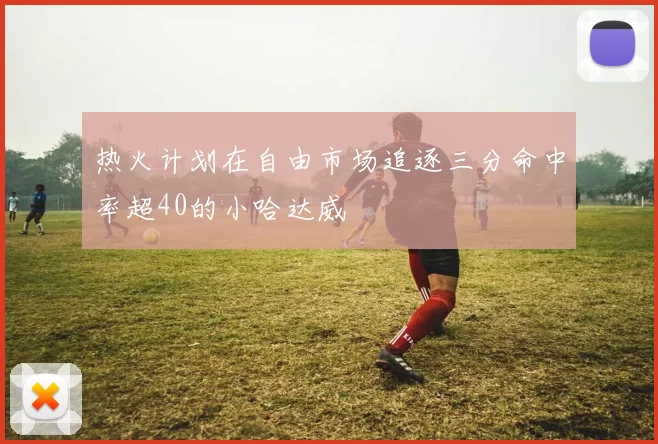 热火计划在自由市场追逐三分命中率超40的小哈达威